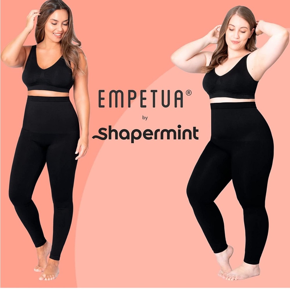 NWT Empetua (Shapermint) black high waisted shaping compression leggings - Picture 6 of 9